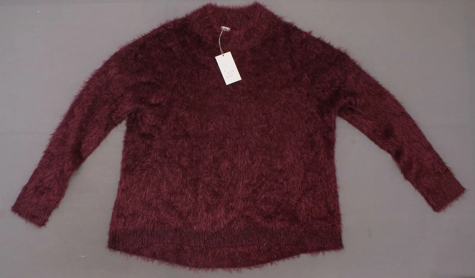 A New Day Women's Casual Fit Textured Mock Turtleneck Pullover Sweater