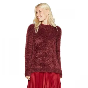A New Day Women's Casual Fit Textured Mock Turtleneck Pullover Sweater