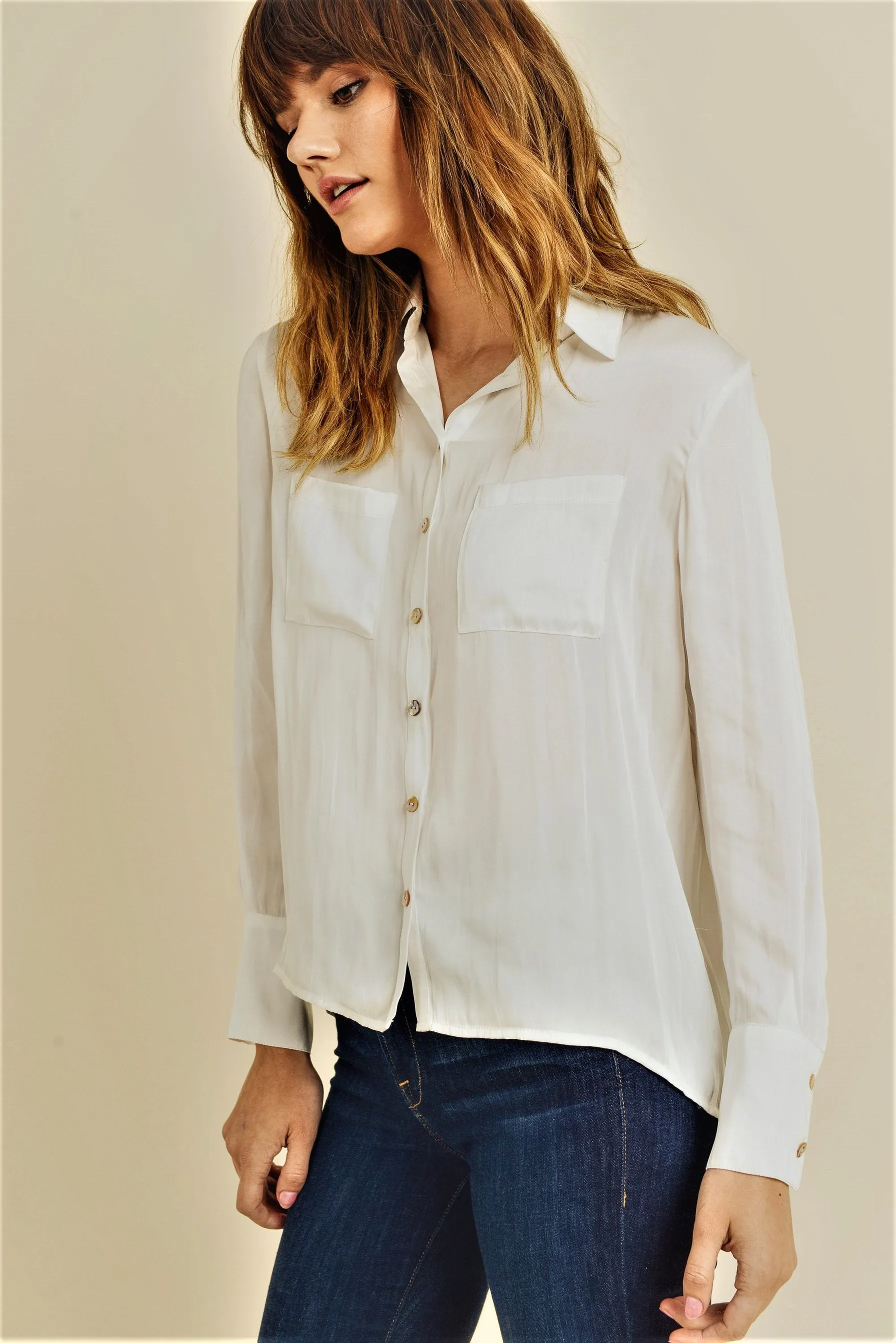 Adalene Silky Blouse