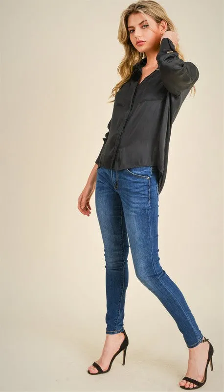 Adalene Silky Blouse
