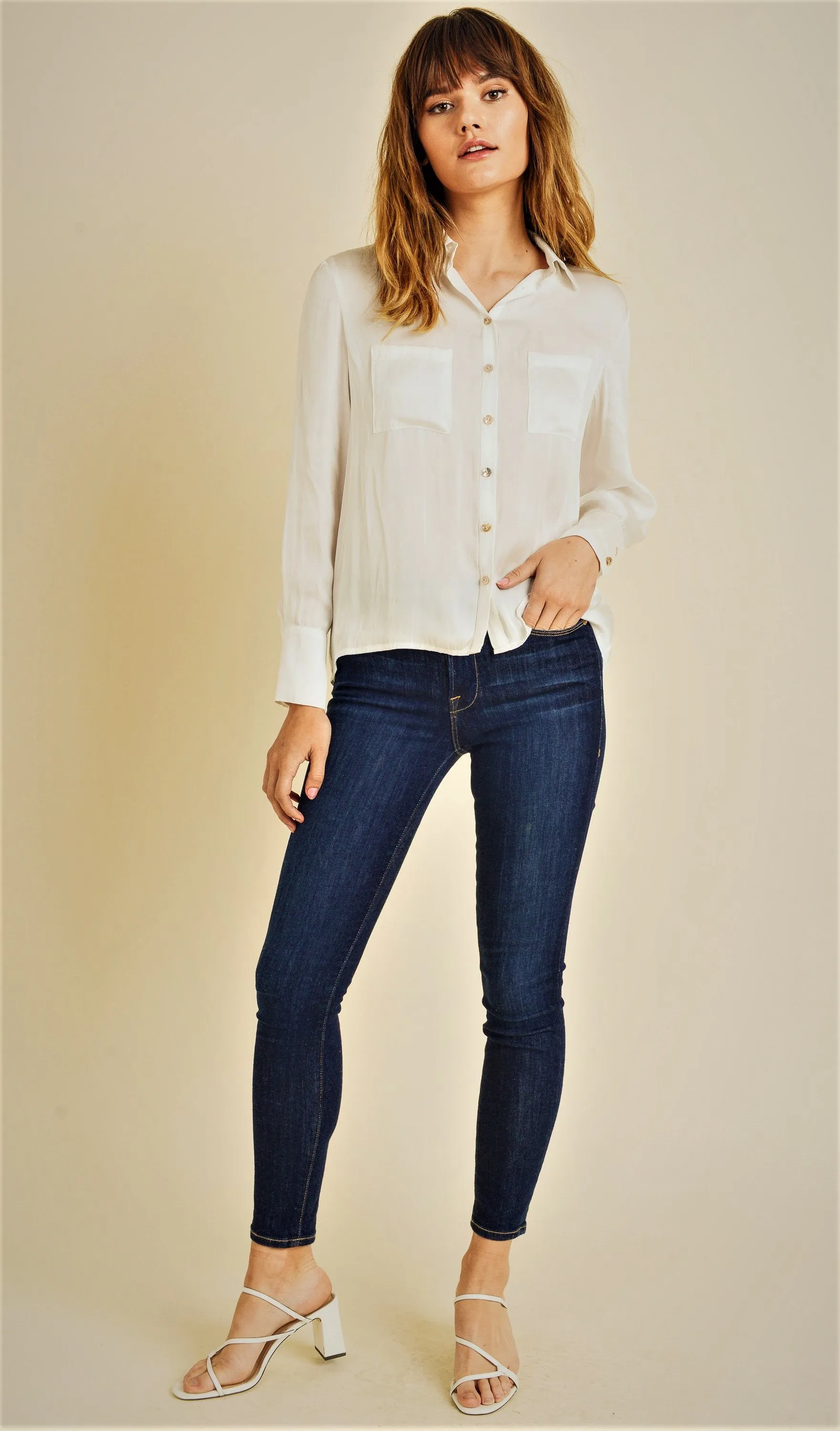 Adalene Silky Blouse