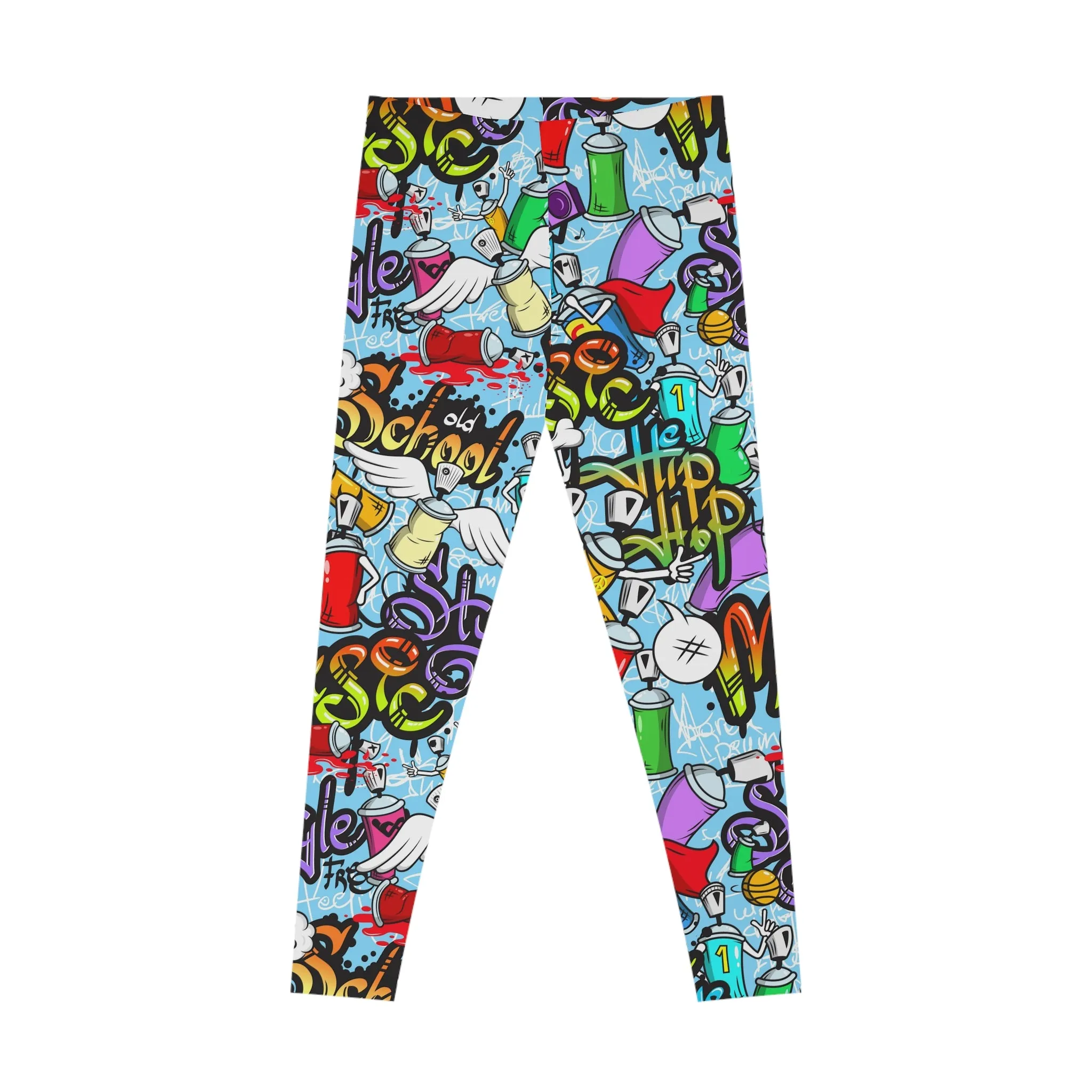 Alleyway Masterpiece Graffiti Leggings