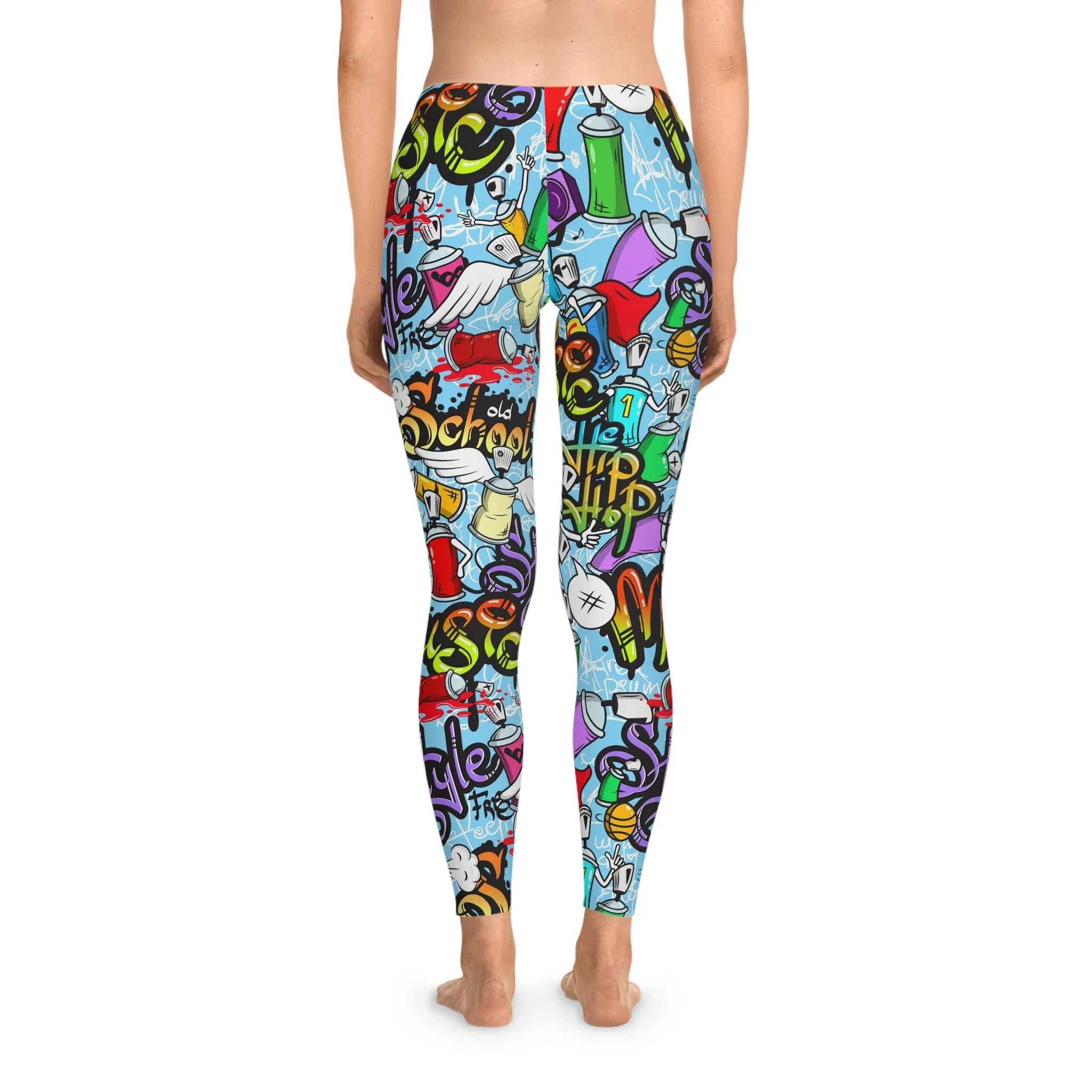 Alleyway Masterpiece Graffiti Leggings