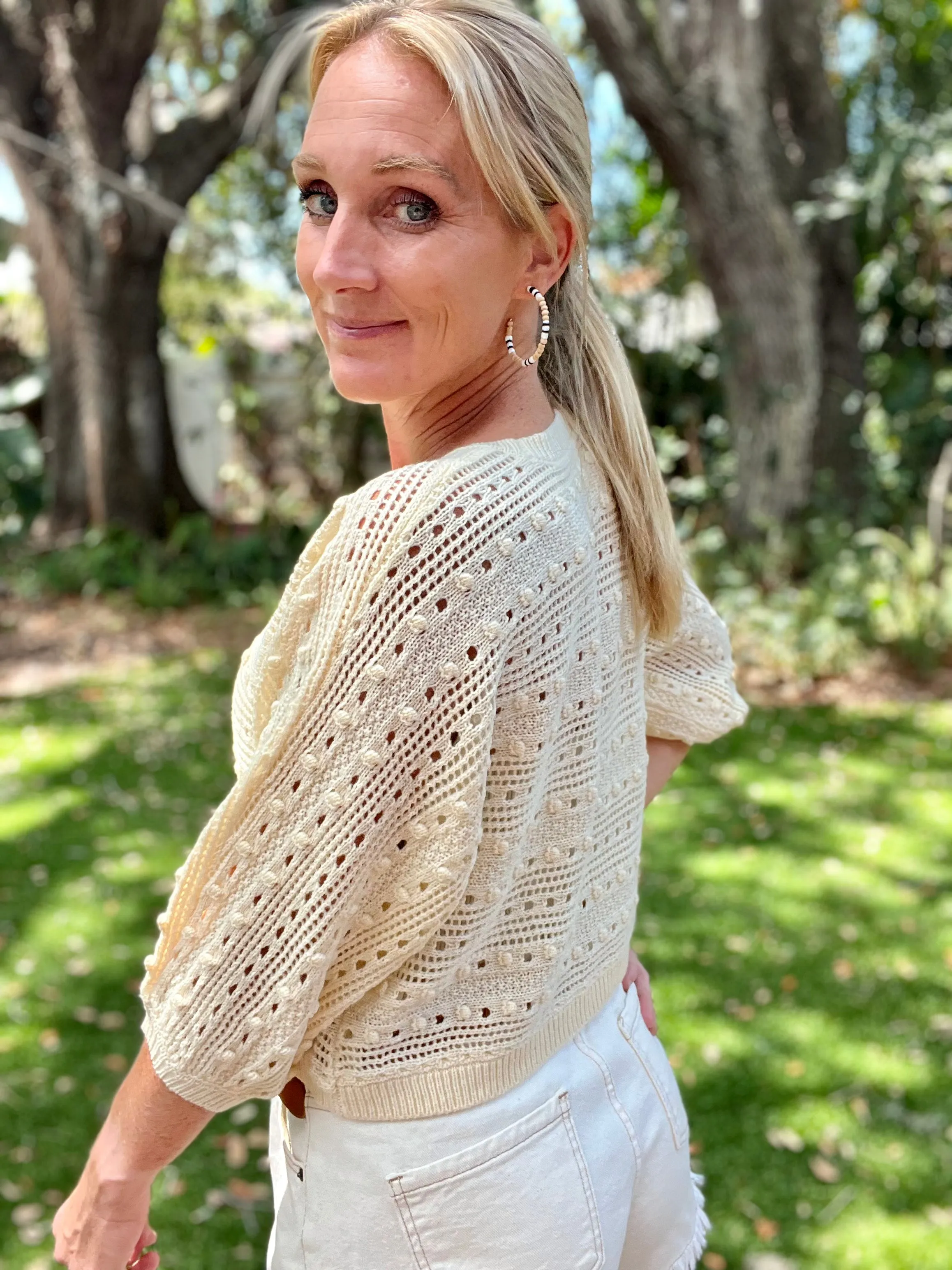 Annie Crochet Top