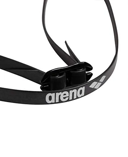 Arena Cobra Ultra Swim Goggles, Blue/Silver, Swipe Anti-Fog Mirror