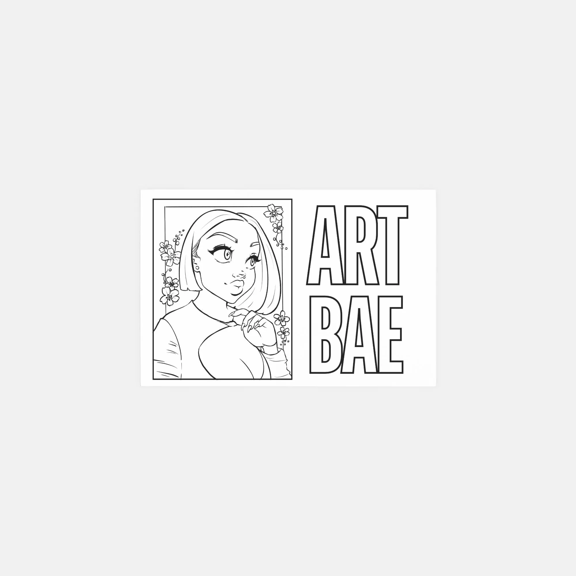 ART BAE Postcards by RawSueshii 4x6 (QTY 10)