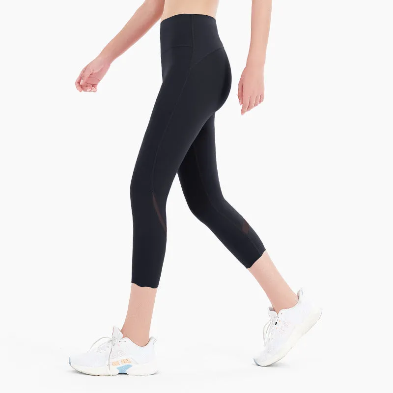 Athletic fitness yoga naked feeling sports wear workout tiktok cropped leggings