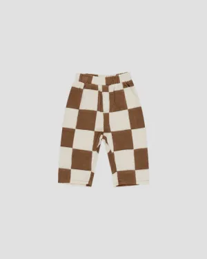 Baggy Cord Pant - Saddle Check