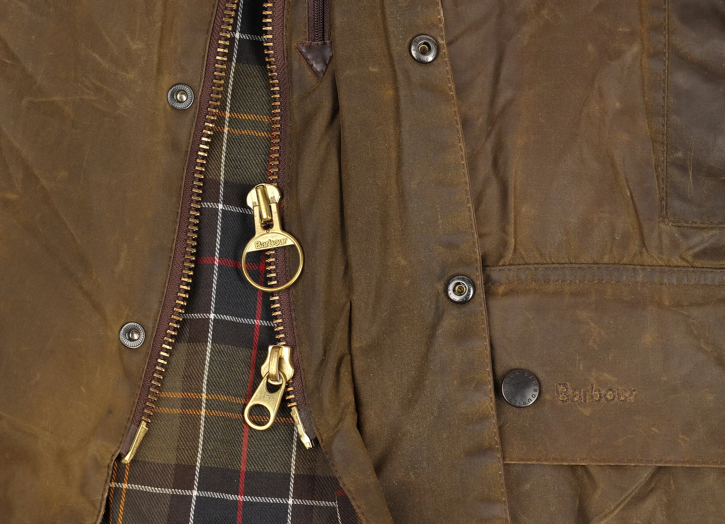 Barbour Classic Beaufort Wax Jacket - Green - M