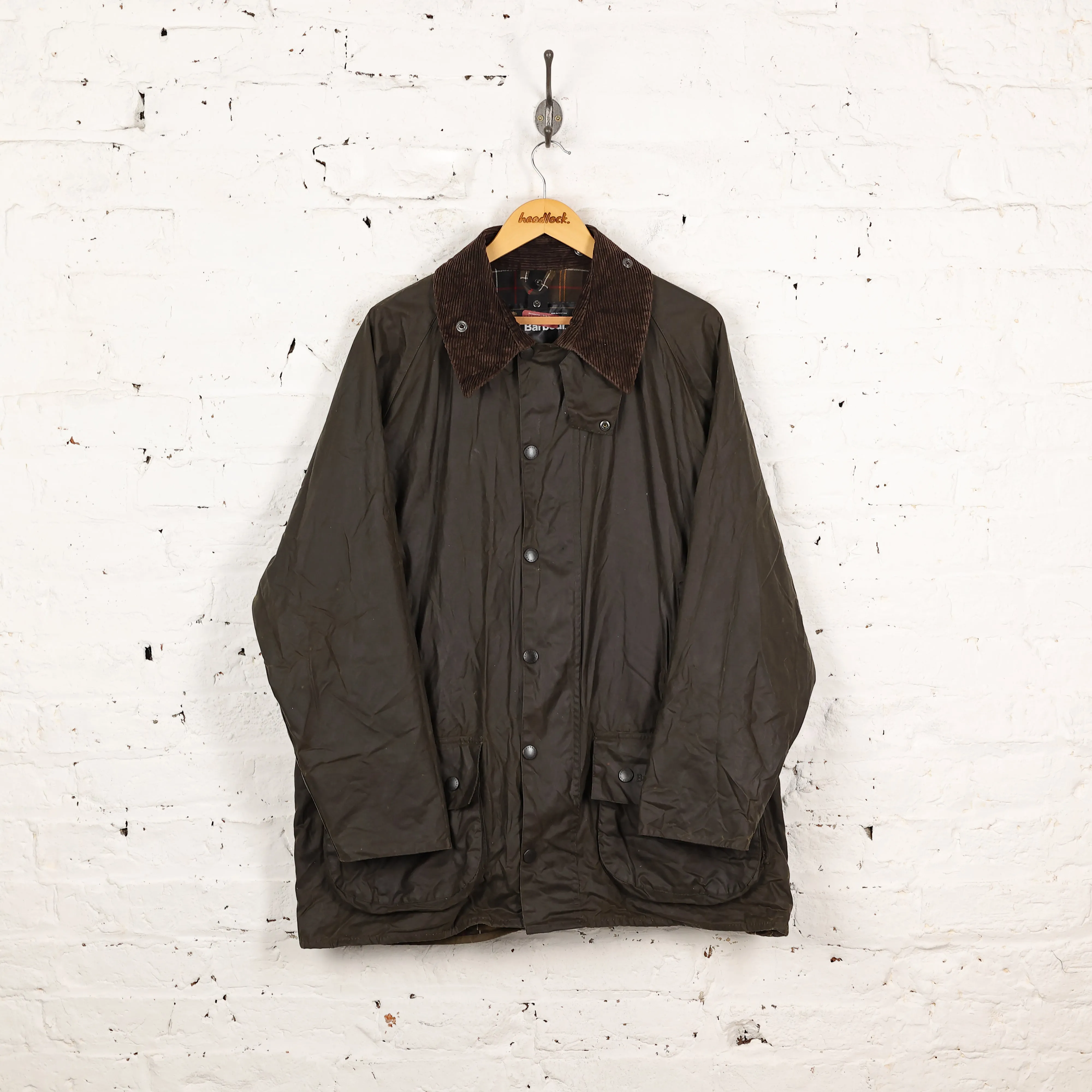 Barbour Classic Beaufort Wax Jacket - Green - XL