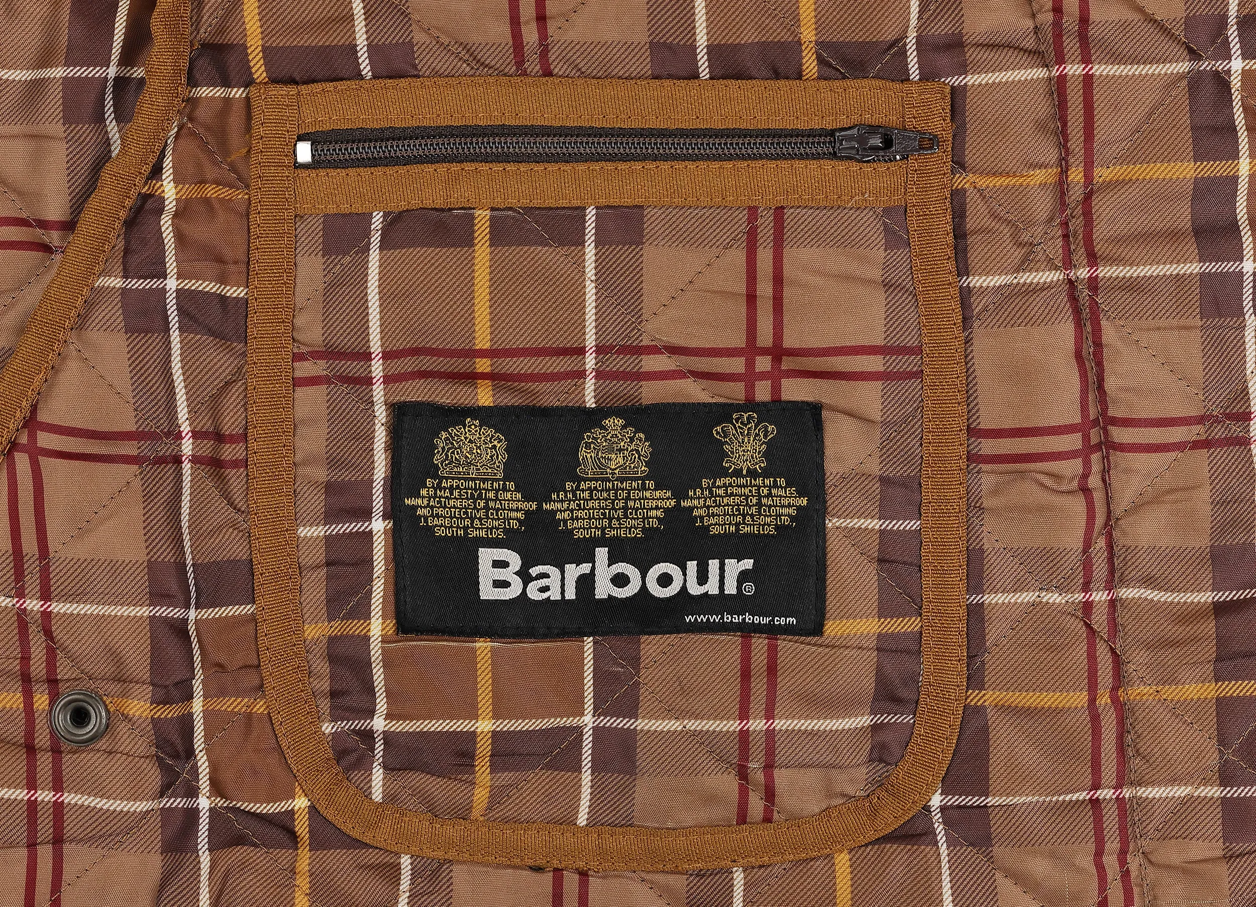Barbour Classic Eskdale Quilted Jacket - Green - S