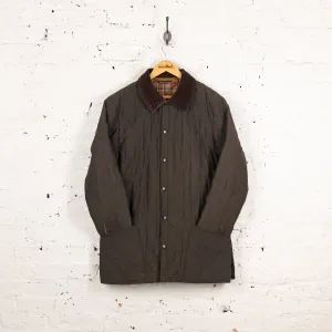 Barbour Classic Eskdale Quilted Jacket - Green - S