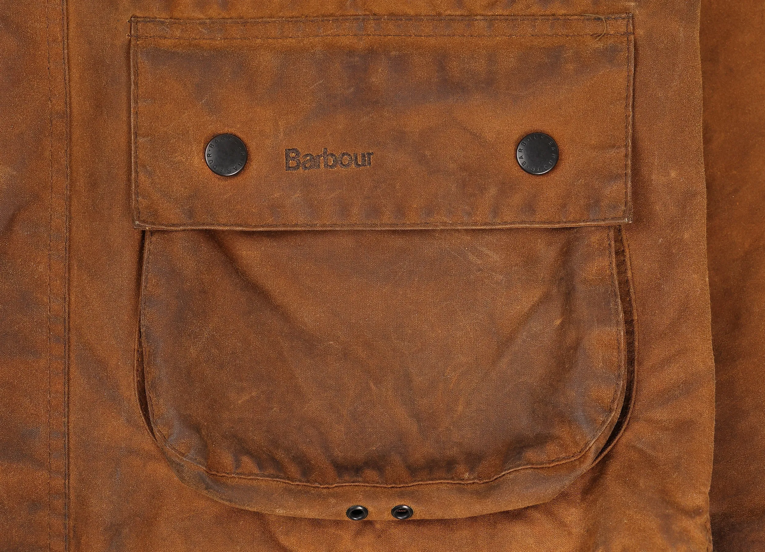 Barbour Classic Moorland Wax Jacket Coat - Brown - M