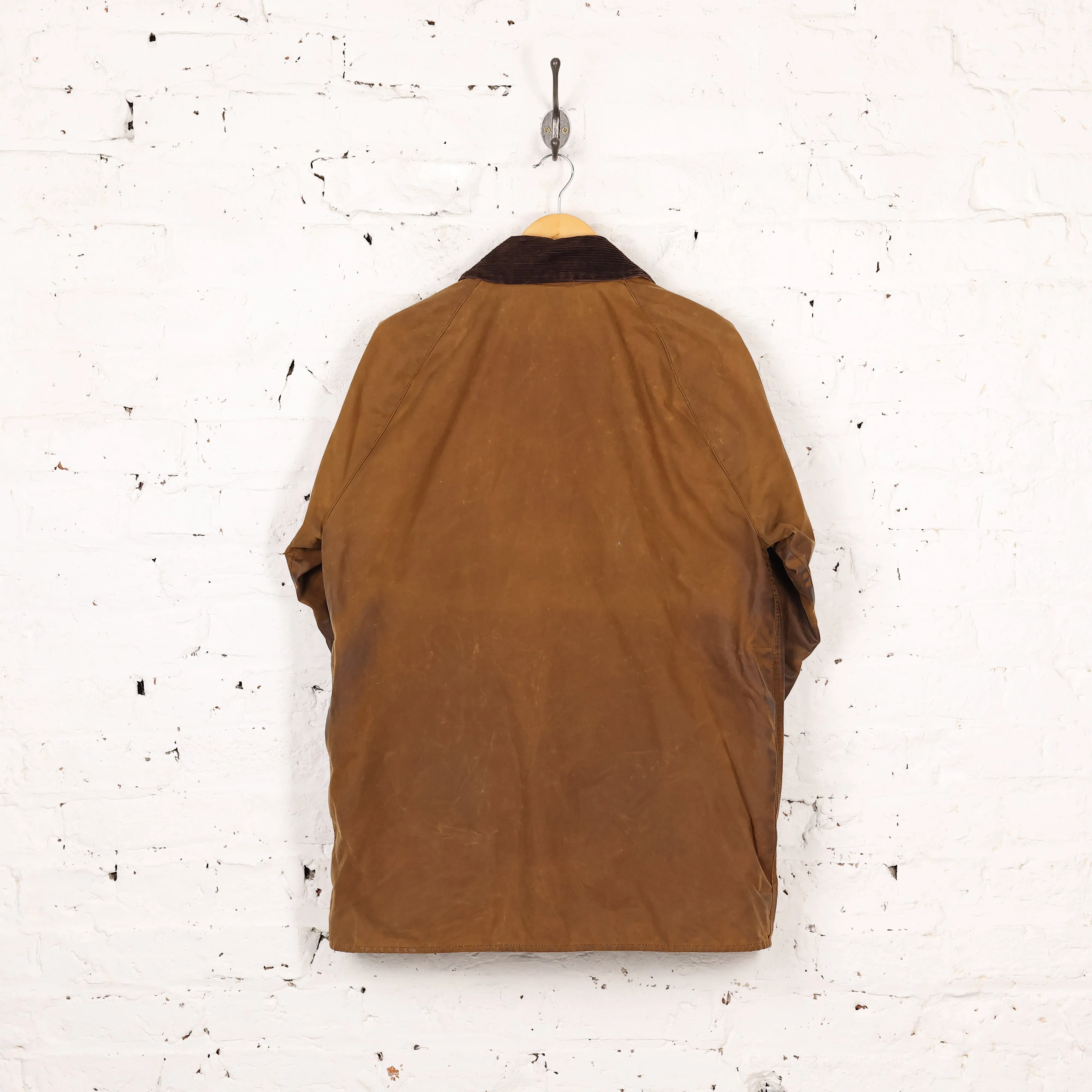 Barbour Classic Moorland Wax Jacket Coat - Brown - M