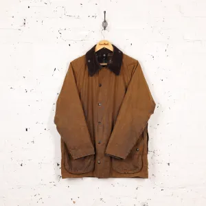 Barbour Classic Moorland Wax Jacket Coat - Brown - M