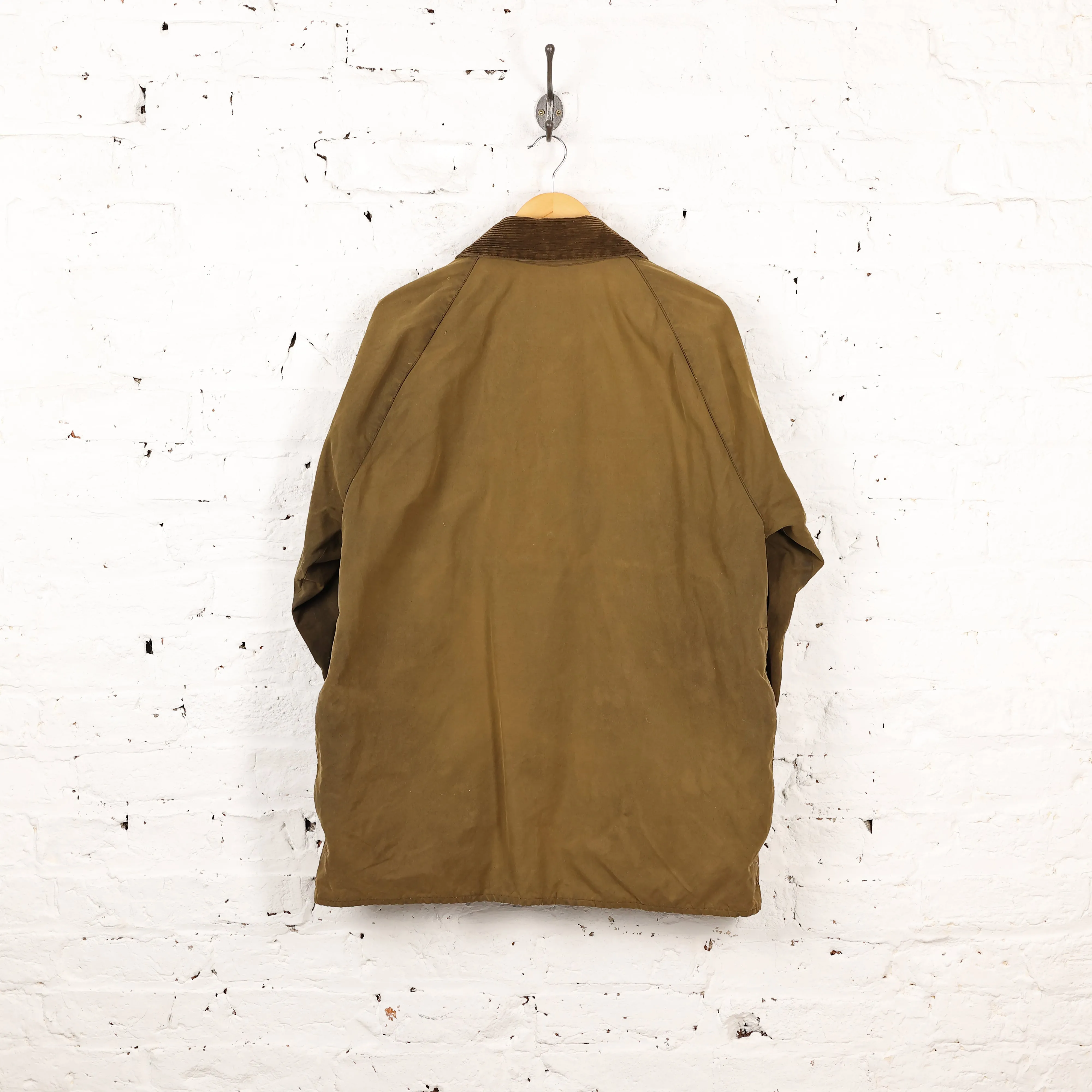 Barbour Classic Moorland Wax Jacket Coat - Green - XL