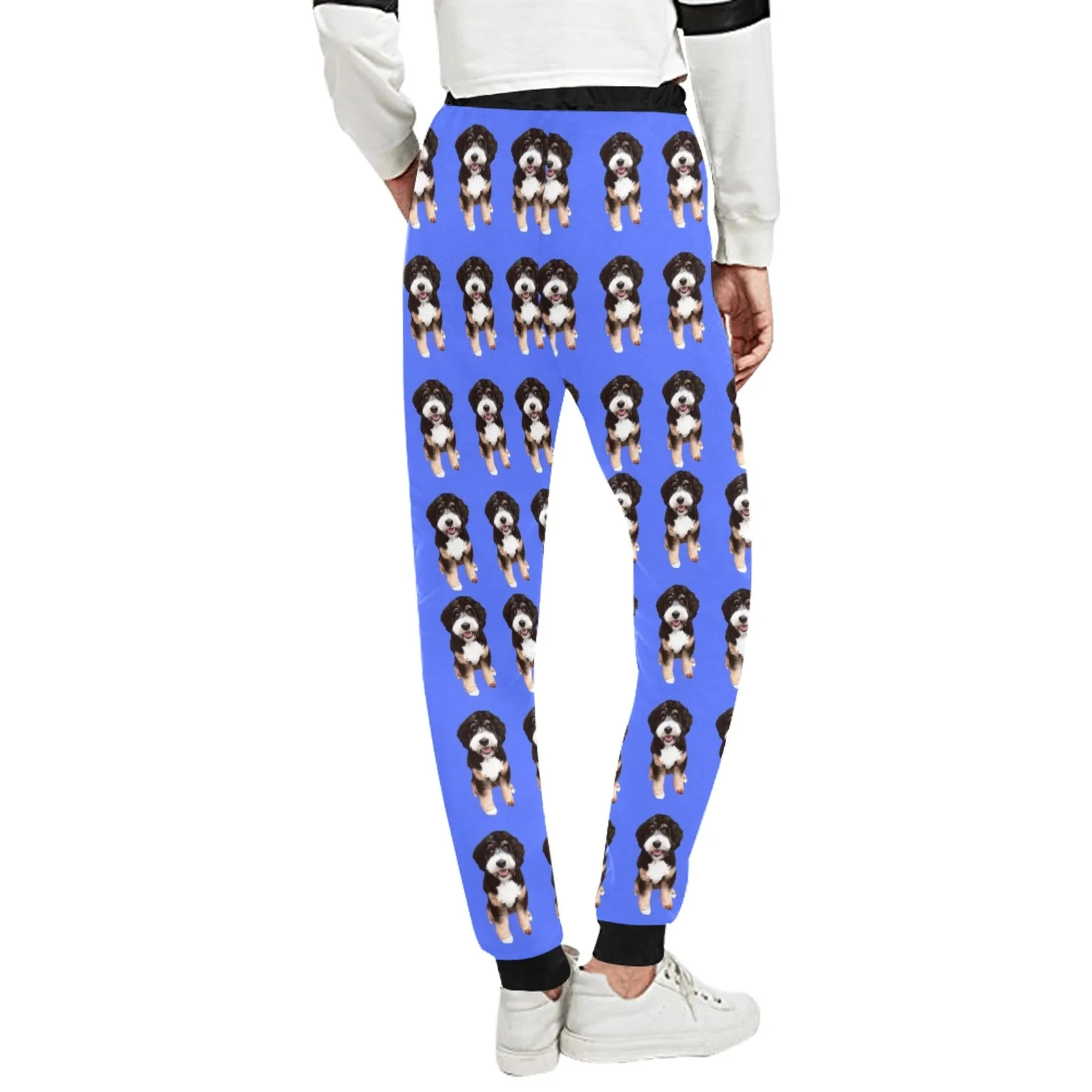 Bernedoodle Pants - Blue