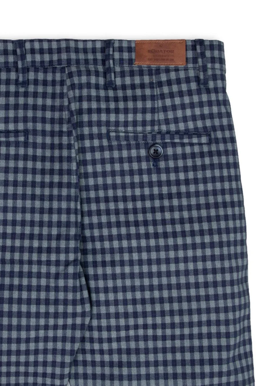 BLUE GINGHAM PANTS
