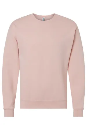 Blush Pink You Design It Embroidered Side Bows Unisex NuBlend Crew Sweatshirt *Customize Your Text and Bows