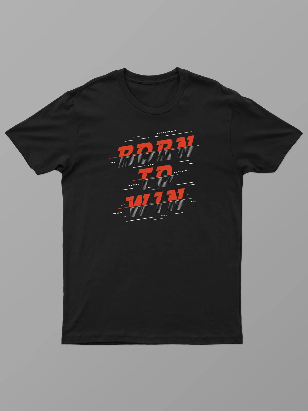 Born to Win | ACTION series | Graphic Sports T shirt for Men