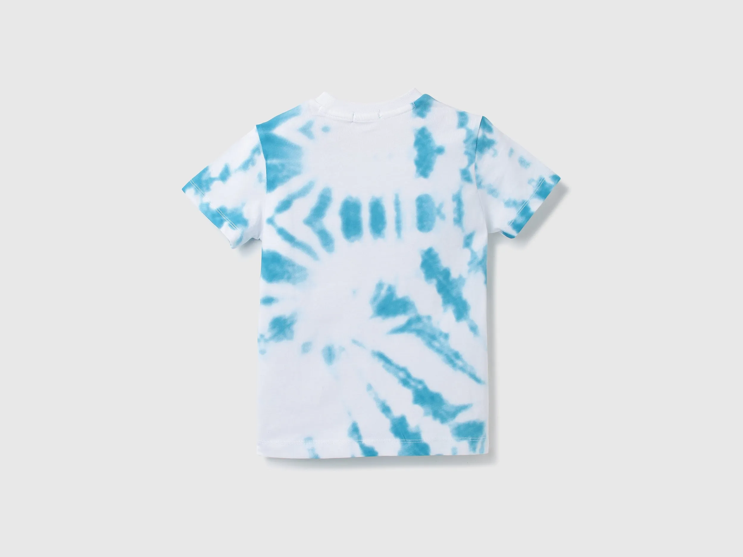 Boys Tie & Dye Round Neck T-Shirt
