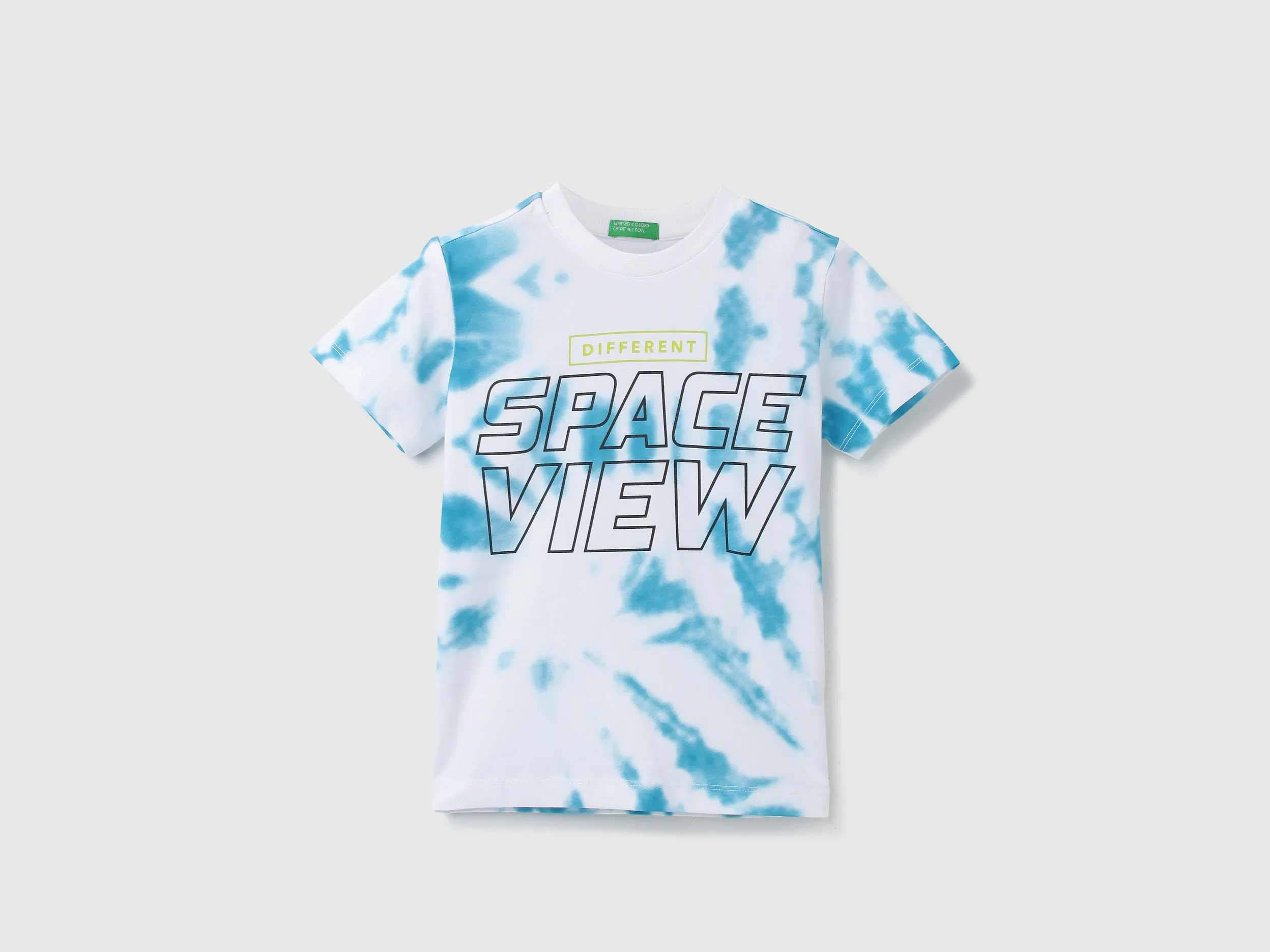 Boys Tie & Dye Round Neck T-Shirt