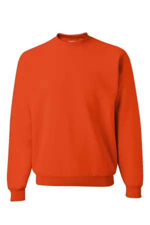 Burnt Orange You Design It Embroidered Side Bows Unisex NuBlend Crew Sweatshirt *Customize Your Text and Bows