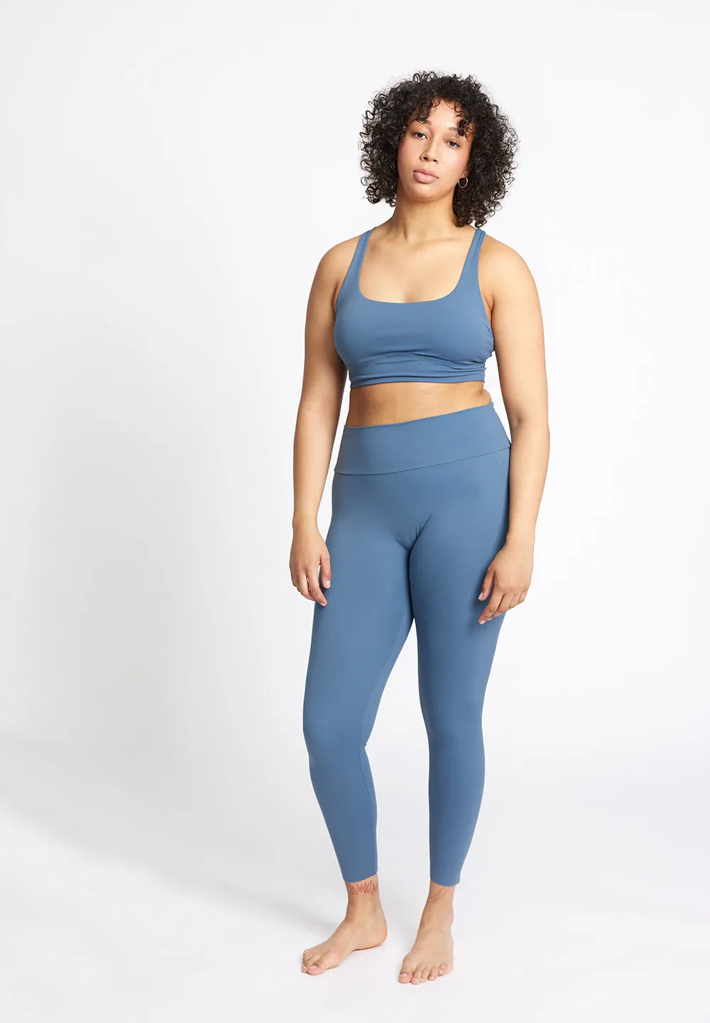 Butter Soft Sports Bra Seinna - bering sea