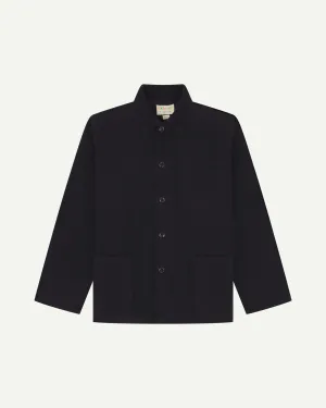 Buttoned Cord Overshirt - Midnight
