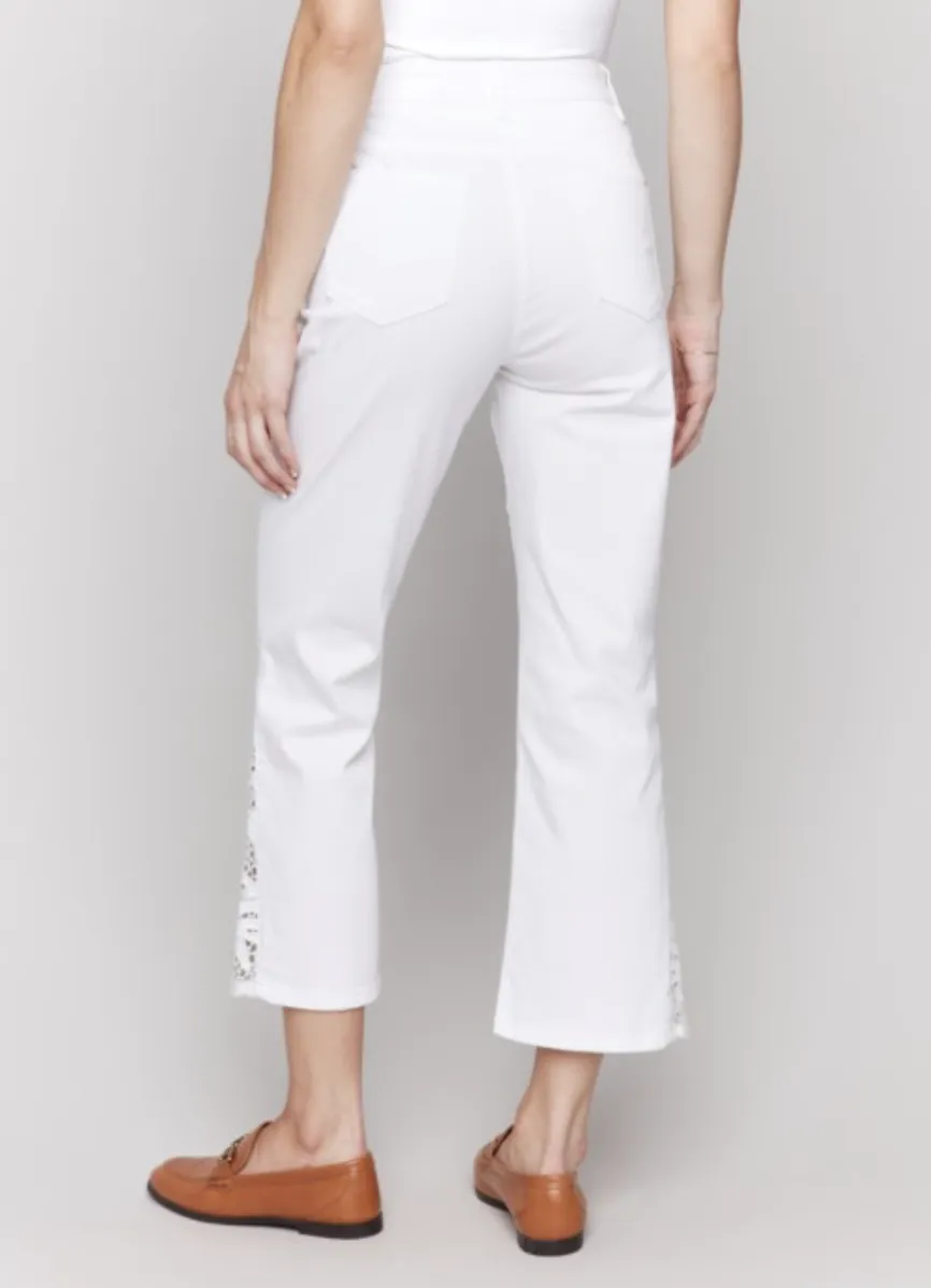 C5643-618A - Side Lace Detail Pant
