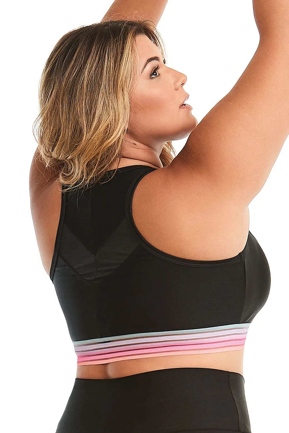 Cajubrasil Plus Size Top Celebrate Black