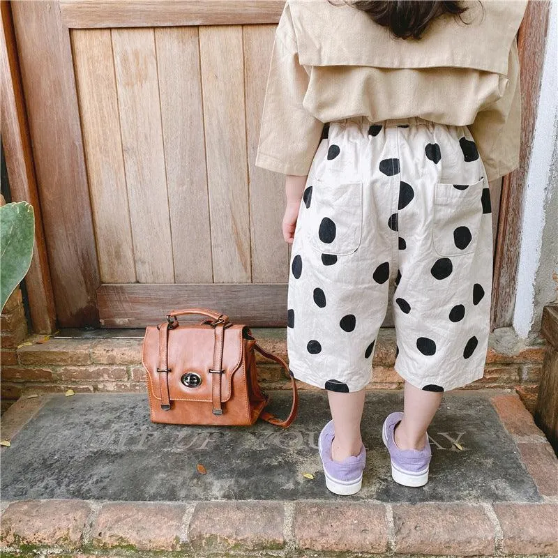 Children's Polka Dot Pants Pants