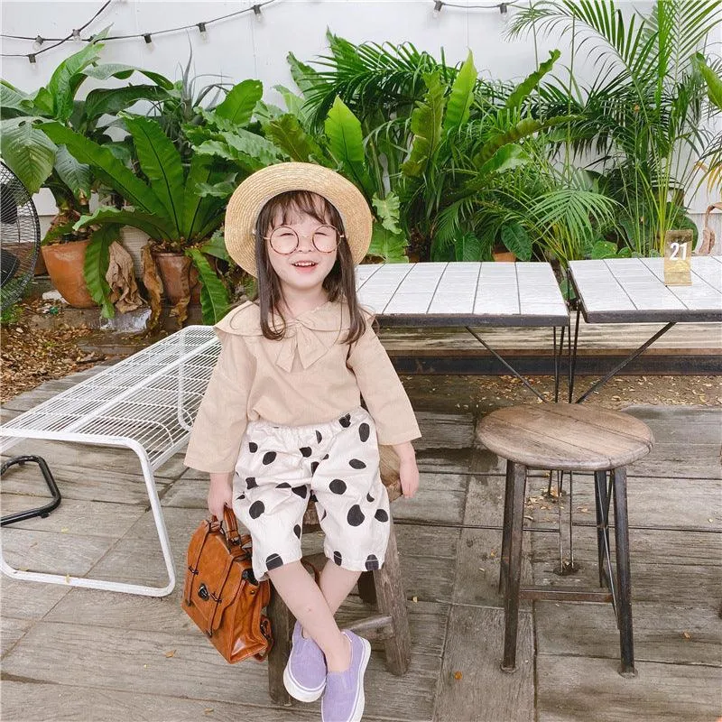 Children's Polka Dot Pants Pants