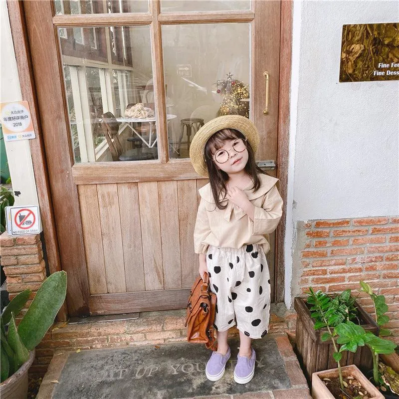Children's Polka Dot Pants Pants
