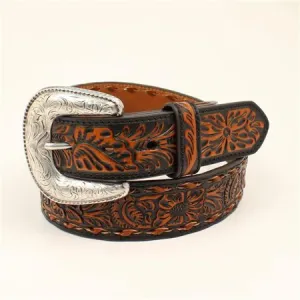 CLA1031667-44 Belt  Ariat Men's Tooled Leather Flr