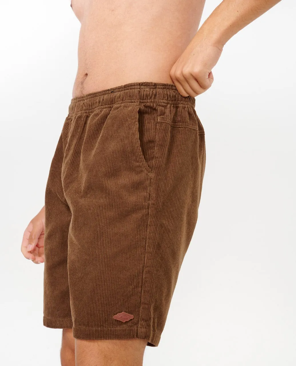 CLASSIC SURF CORD VOLLEY - DUSTED CHOCOLATE