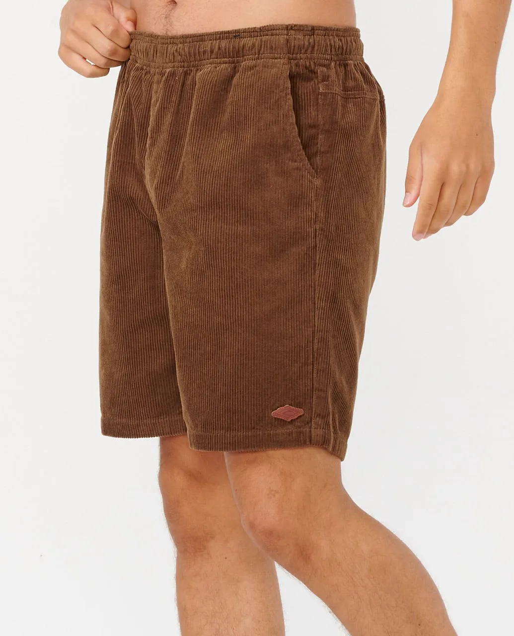 CLASSIC SURF CORD VOLLEY - DUSTED CHOCOLATE
