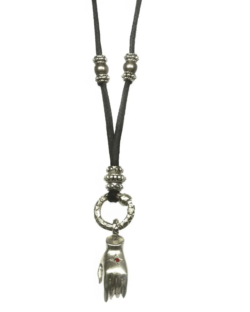 Compassion Hand Cord Necklace