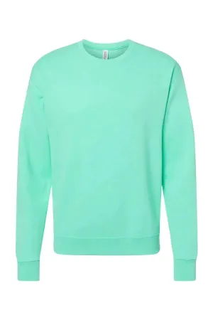 Cool Mint You Design It Embroidered Side Bows Unisex NuBlend Crew Sweatshirt *Customize Your Text and Bows