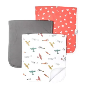 Copper Pearl - Burp Cloth (3 pack) - Ace