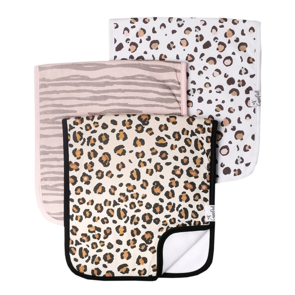 Copper Pearl - Burp Cloth (3 pack) - Zara