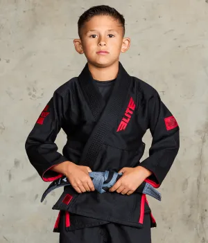 Core Black Brazilian Jiu Jitsu Kids BJJ Gi