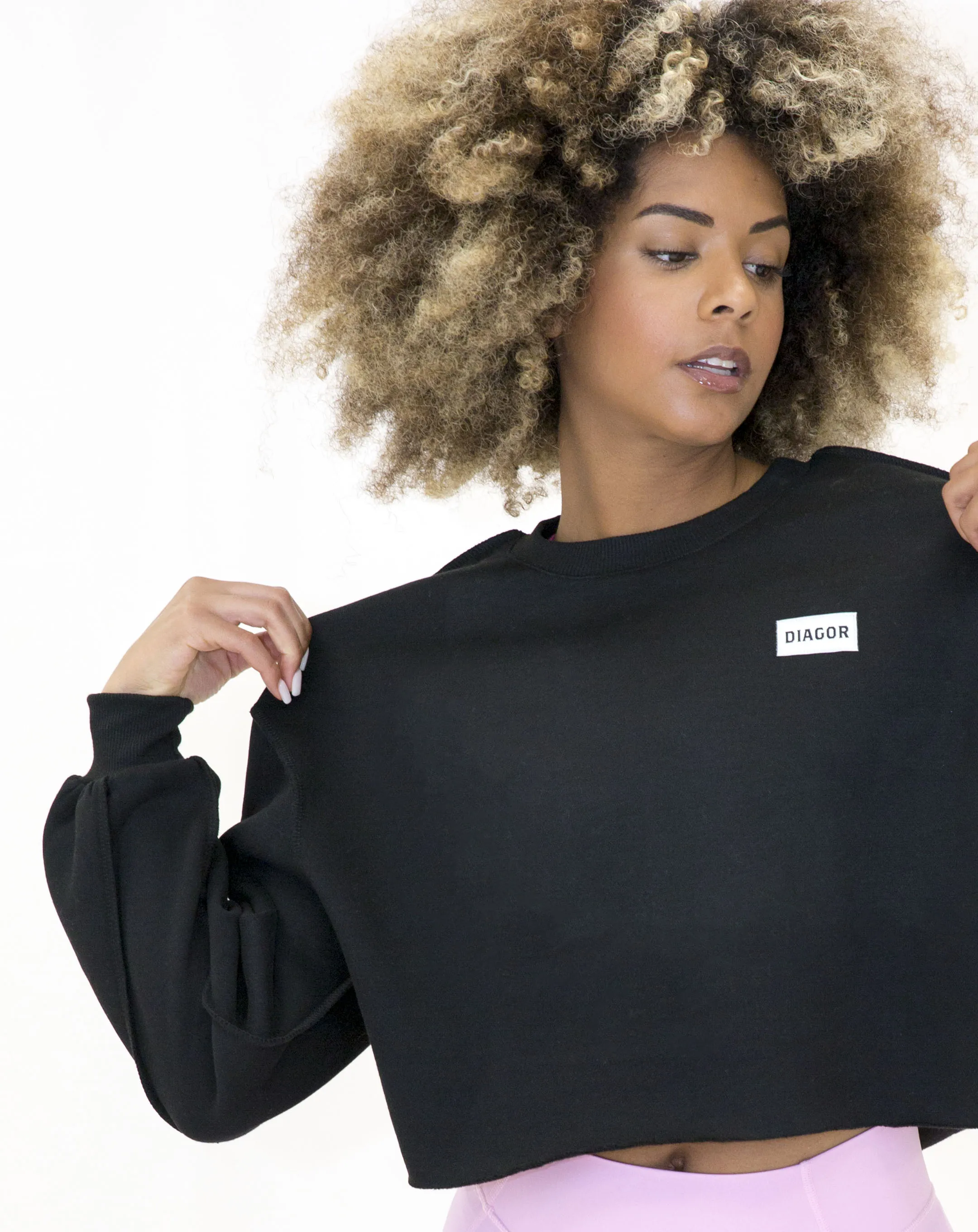 Diagor Original Cropped Sweatshirt
