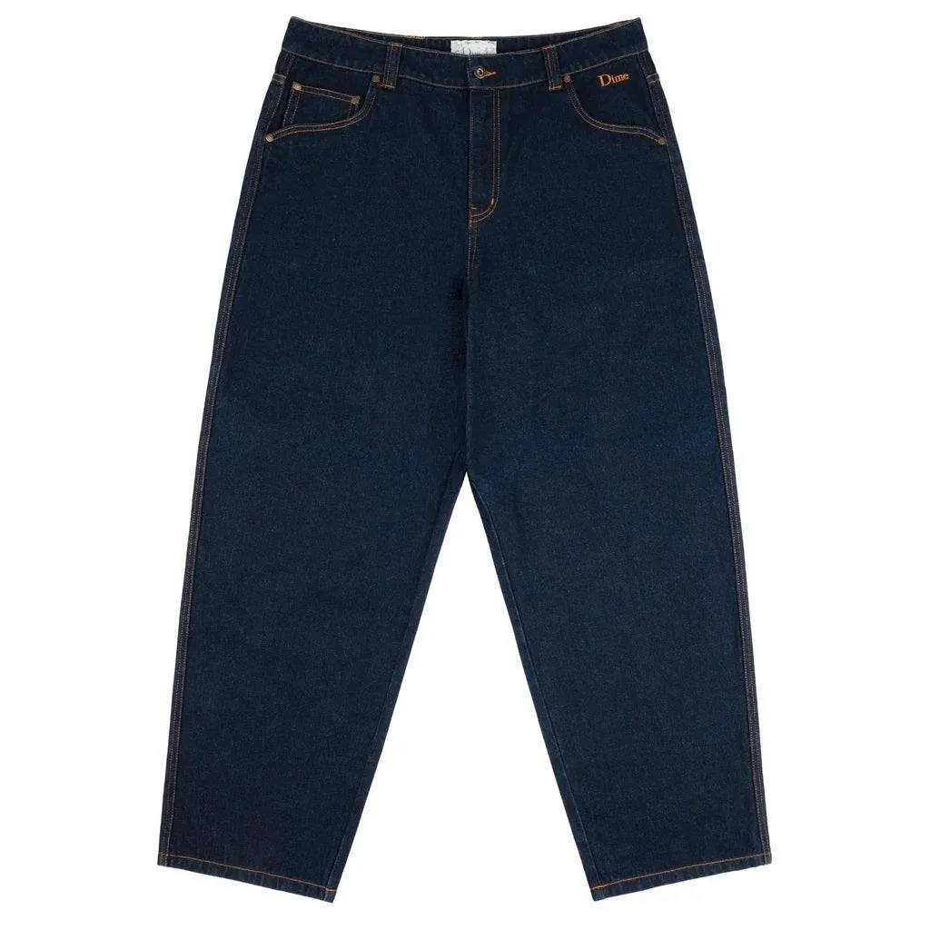DIME Classic Baggy Denim Pants Indigo