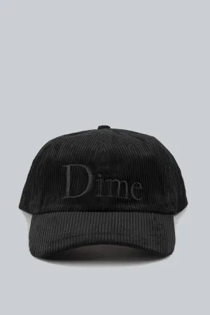 DIME CLASSIC CORD LOW PRO CAP BLACK