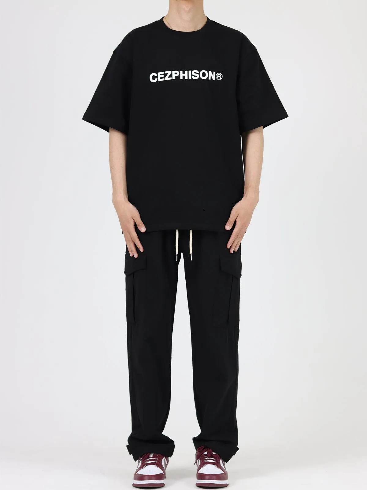 Drawstring Cargo Pants