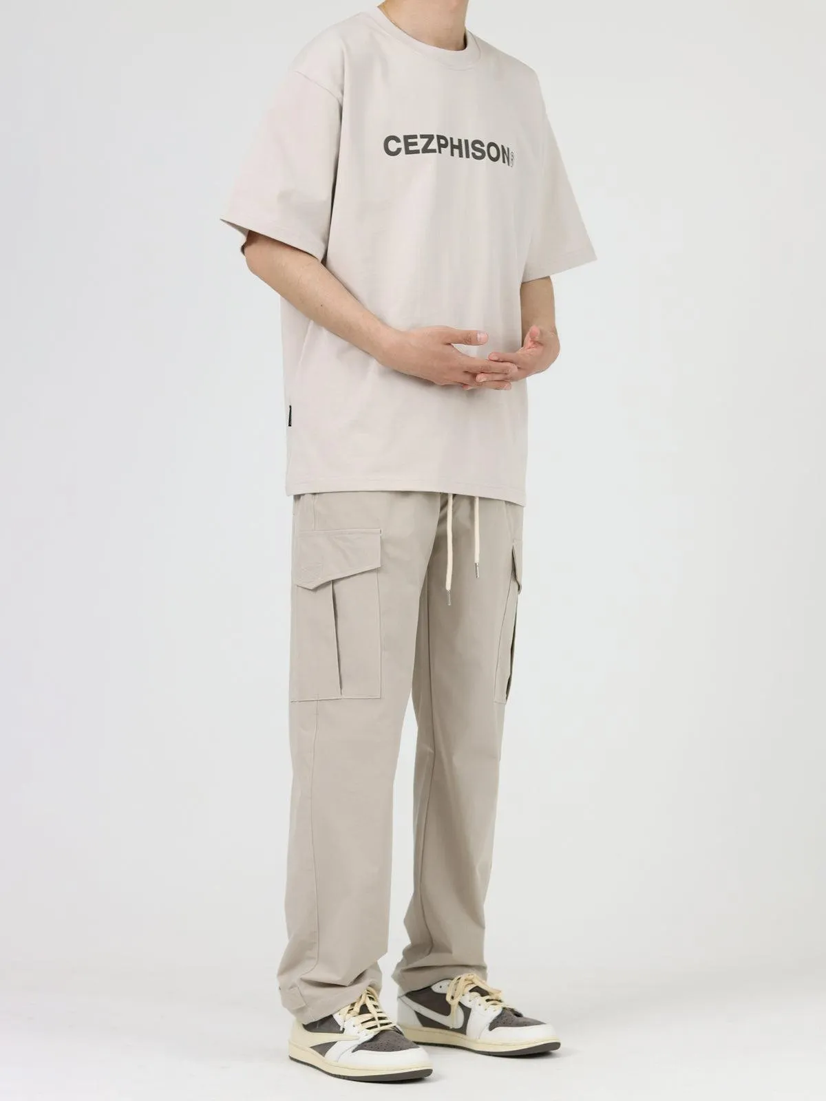 Drawstring Cargo Pants