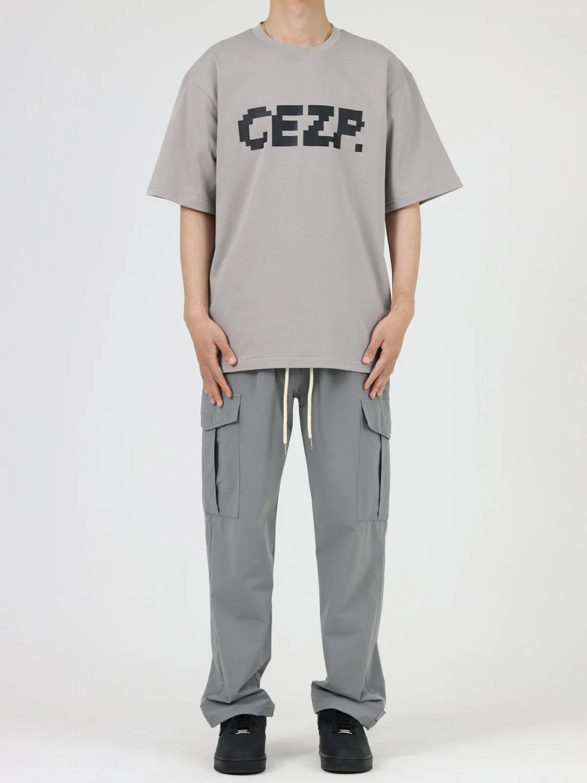 Drawstring Cargo Pants