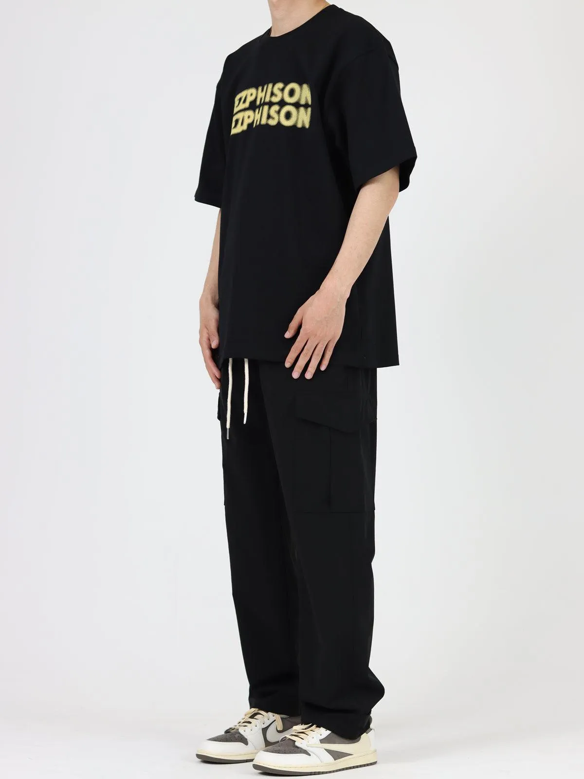 Drawstring Cargo Pants