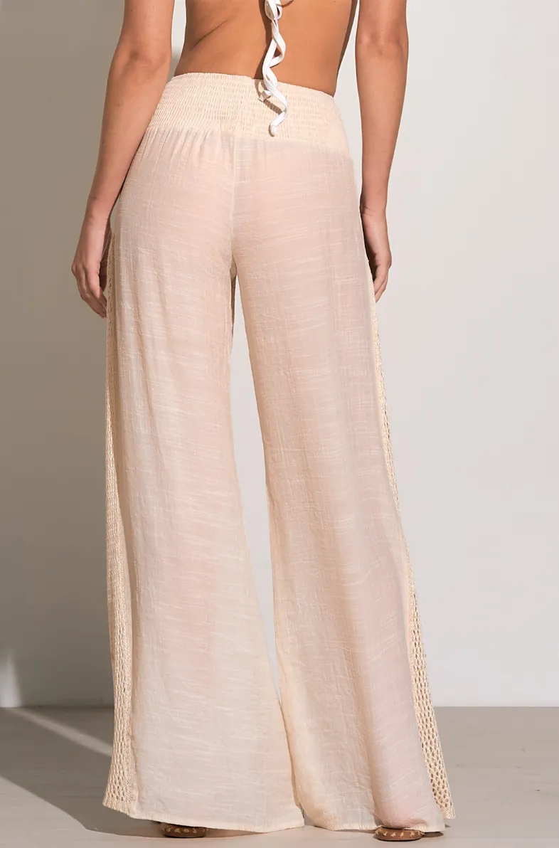 Elan Pants with Crochet Panels